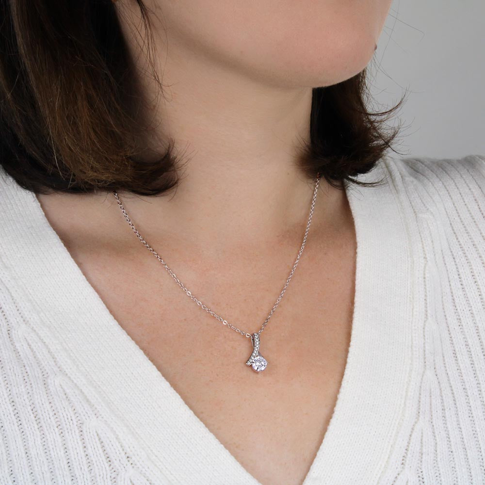 "To Our Daughter" Necklace – Gift from Mom & Dad