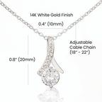 "To Our Daughter" Necklace – Gift from Mom & Dad