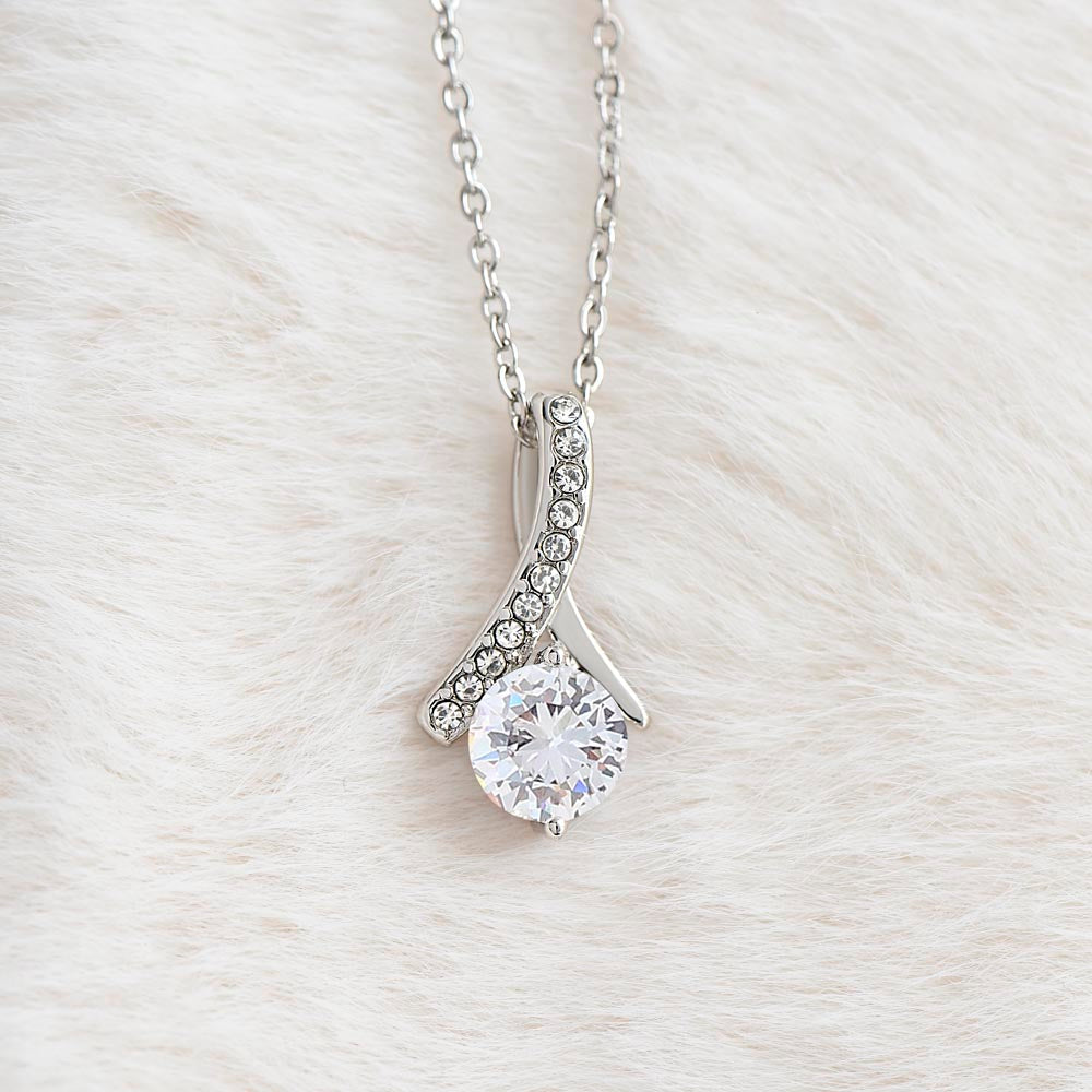 "To Our Daughter" Necklace – Gift from Mom & Dad