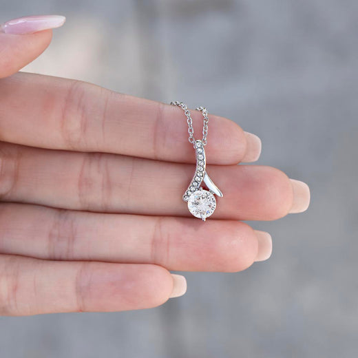 "To Our Daughter" Necklace – Gift from Mom & Dad